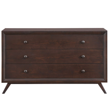 Tracy Wood Dresser, Brown Wood
