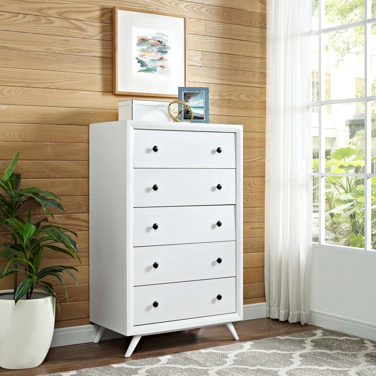 Tracy Chest, White, Wood 11955