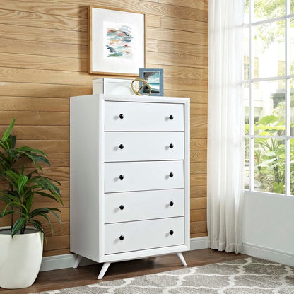 Tracy Chest, White, Wood 11955