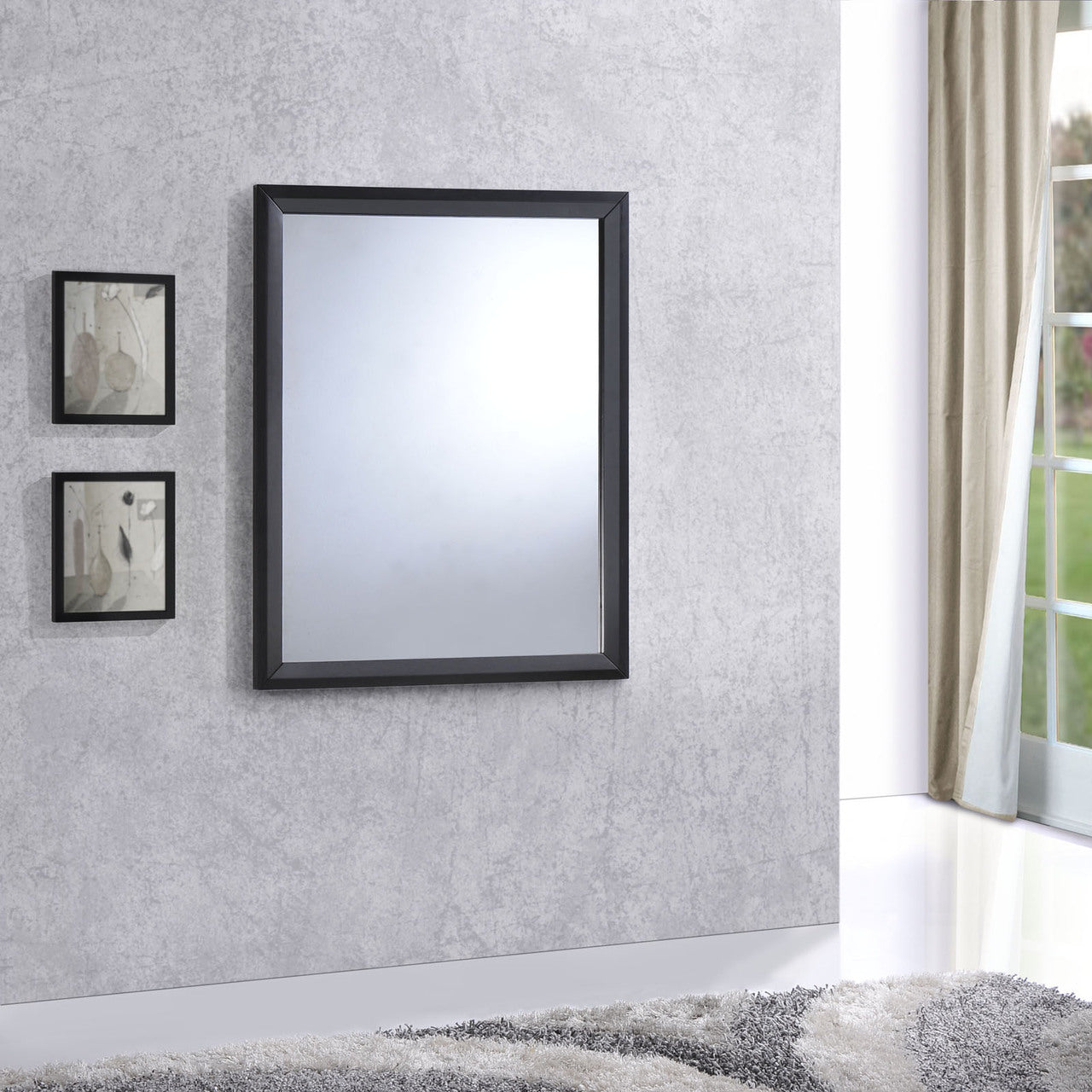 Tracy Mirror, Black Wood