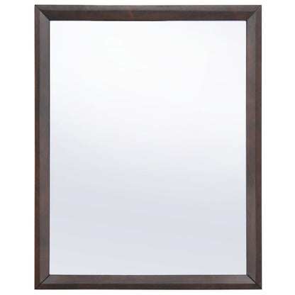 Tracy Mirror, Brown Wood