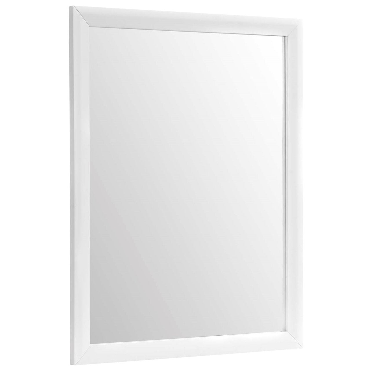 Tracy Mirror, White, Glass 13208