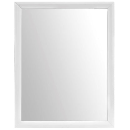 Tracy Mirror, White, Glass 13208