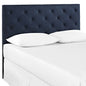 Theodore Full Size Fabric Headboard, Blue, Fabric