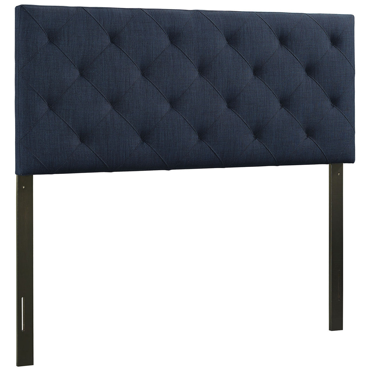 Theodore Full Size Fabric Headboard, Blue, Fabric