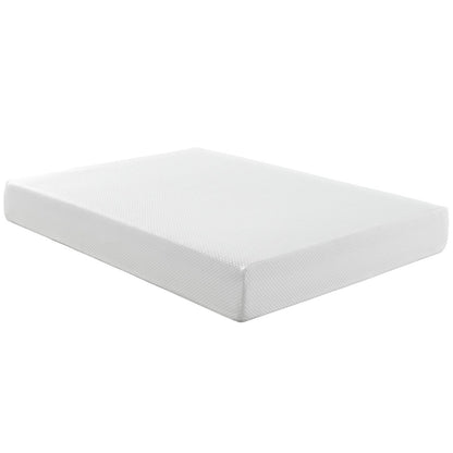 Aveline 10" Queen Mattress, White, Fabric 11964