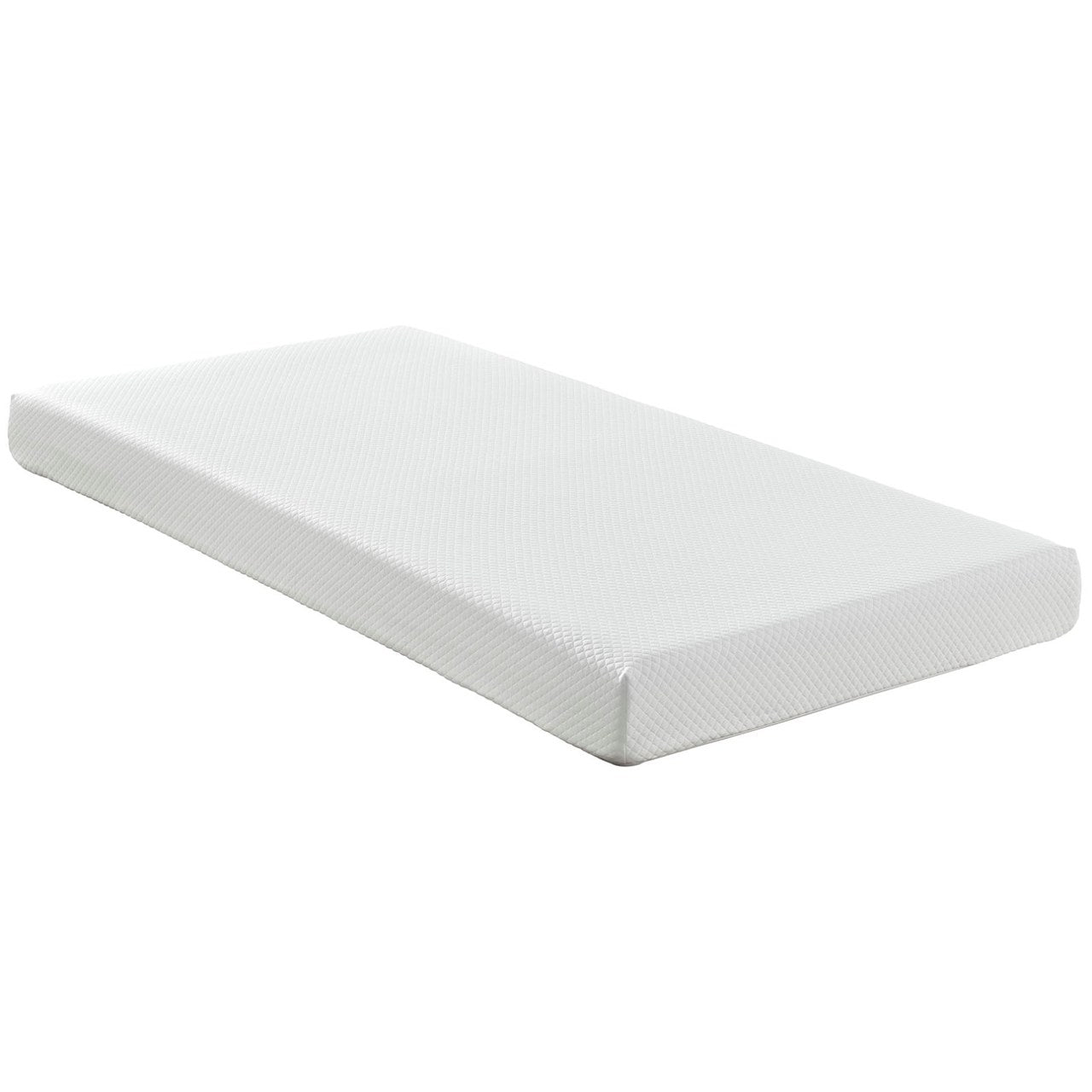 Aveline 6" Twin Mattress, White, Fabric 11968