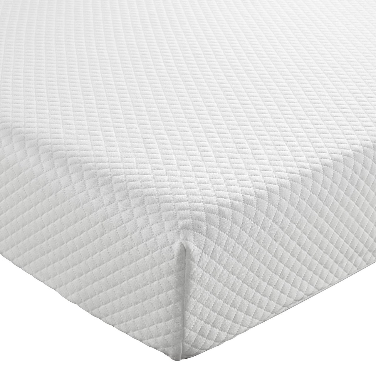 Aveline 6" Twin Mattress, White, Fabric 11968