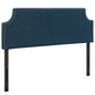 Laura King Upholstered Fabric Headboard, Navy, Fabric 12144