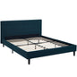 Linnea Full Bed, Navy, Fabric 12232