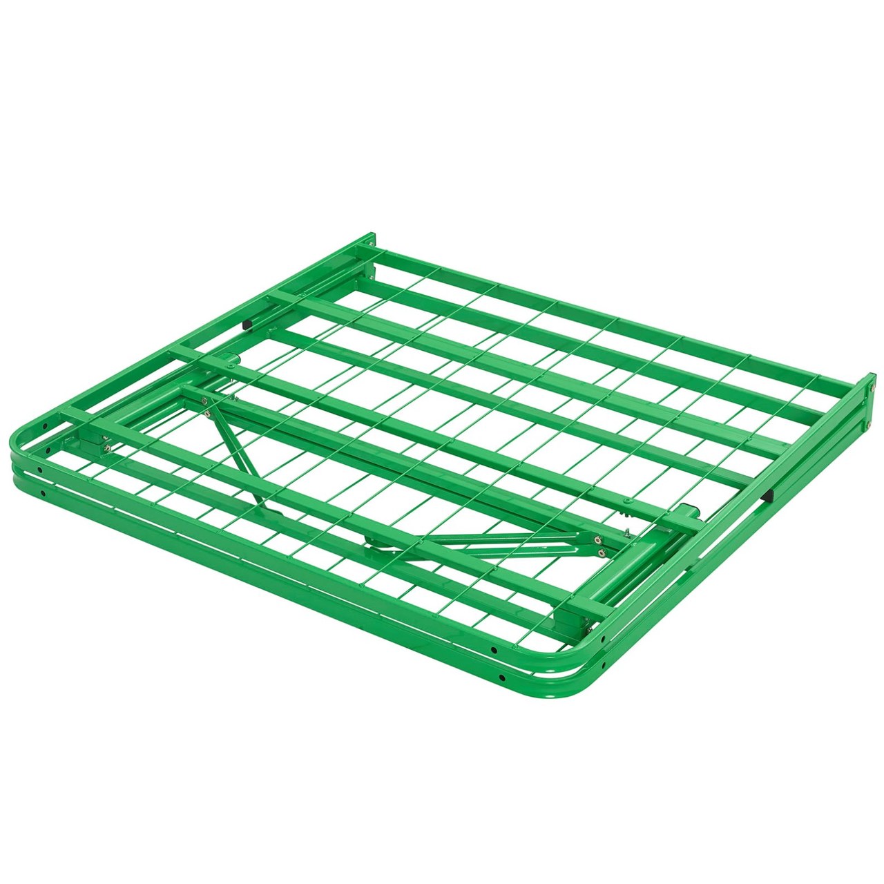 Horizon Twin Stainless Steel Bed Frame, Green, Metal 12244