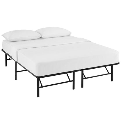 Horizon Queen Stainless Steel Bed Frame, Brown, Metal 12260
