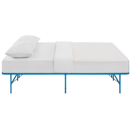 Horizon Queen Stainless Steel Bed Frame, Blue, Metal 12263