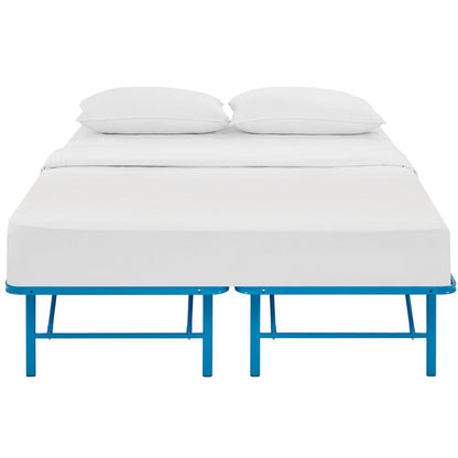 Horizon Queen Stainless Steel Bed Frame, Blue, Metal 12263