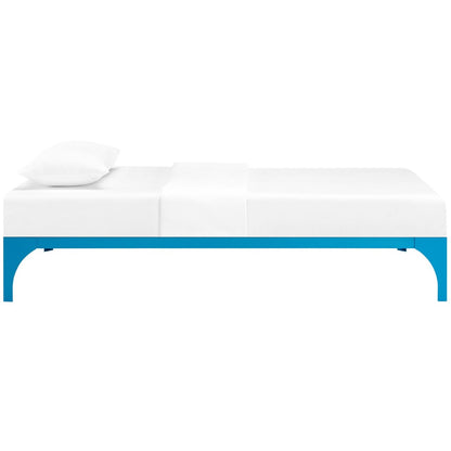 Ollie Twin Bed Frame, Blue, Metal 12271