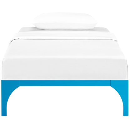Ollie Twin Bed Frame, Blue, Metal 12271
