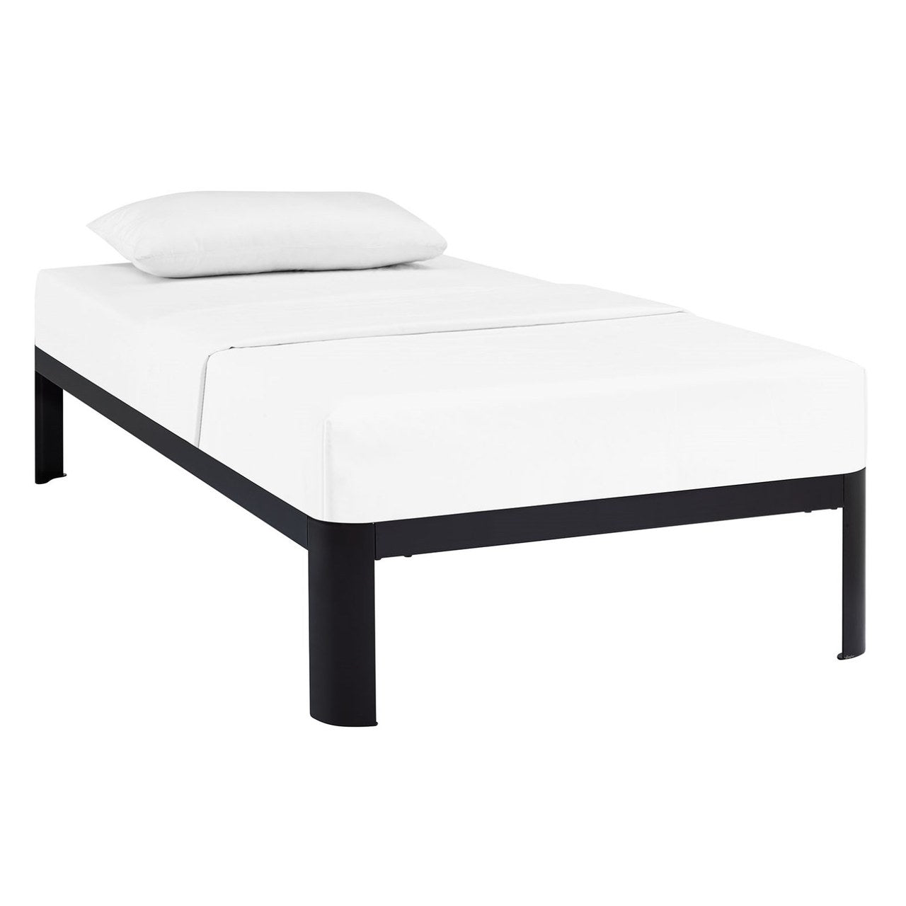 Corinne Twin Bed Frame, Brown, Metal 12361