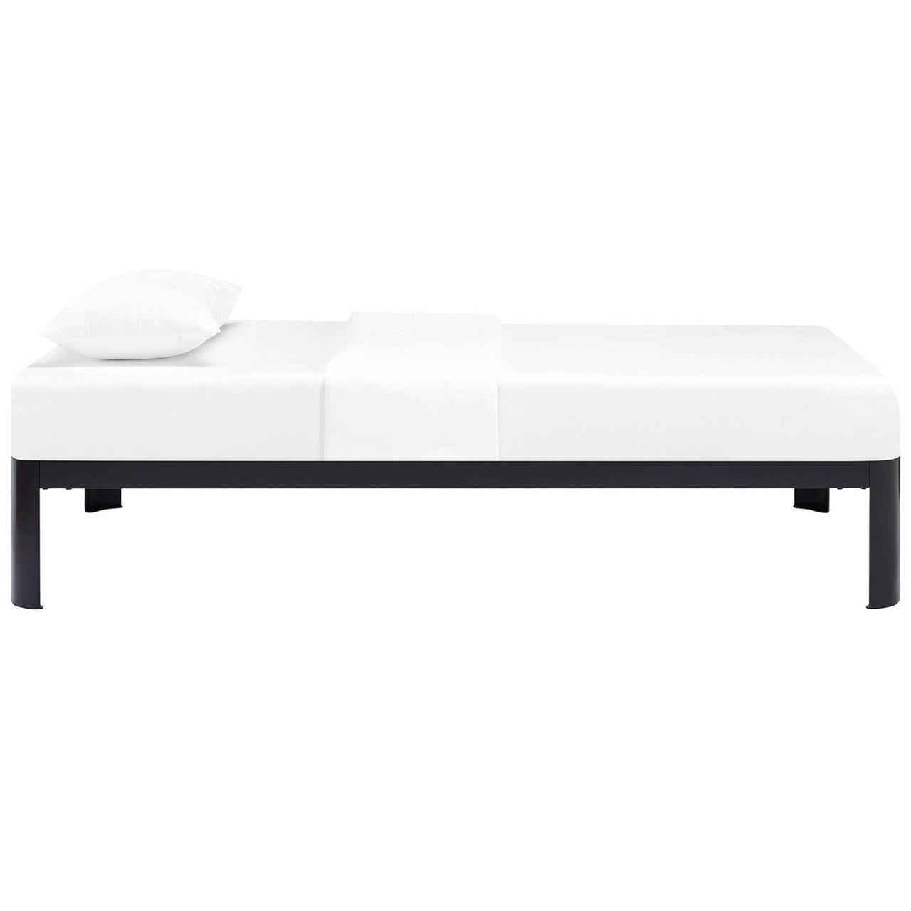 Corinne Twin Bed Frame, Brown, Metal 12361