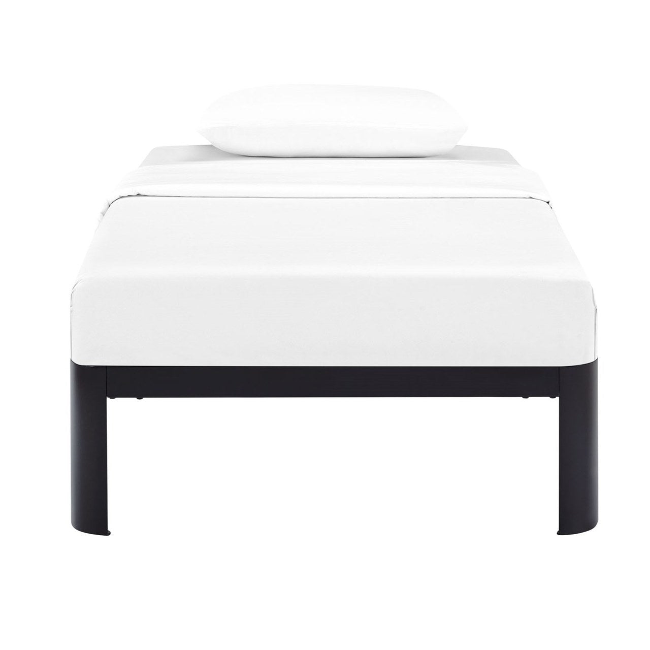 Corinne Twin Bed Frame, Brown, Metal 12361