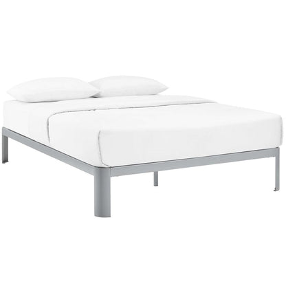 Corinne Full Bed Frame, Grey, Metal 12365