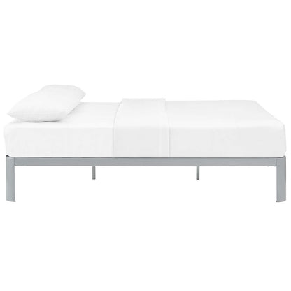 Corinne Full Bed Frame, Grey, Metal 12365