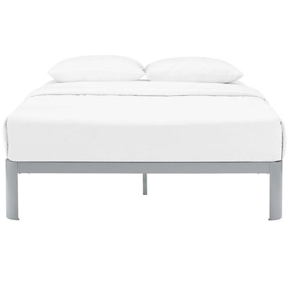 Corinne Full Bed Frame, Grey, Metal 12365
