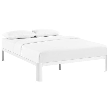 Corinne Full Bed Frame, White, Metal 12366