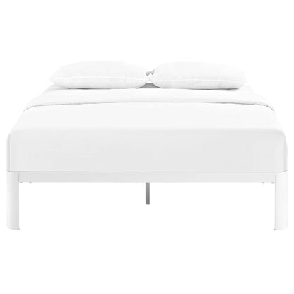 Corinne Full Bed Frame, White, Metal 12366