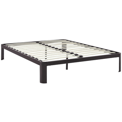 Corinne Queen Bed Frame, Brown, Metal 12367