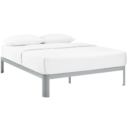 Corinne Queen Bed Frame, Grey, Metal 12368