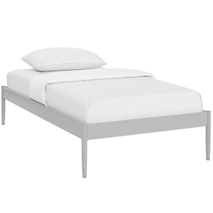 Elsie Twin Bed Frame, Grey, Metal 12374