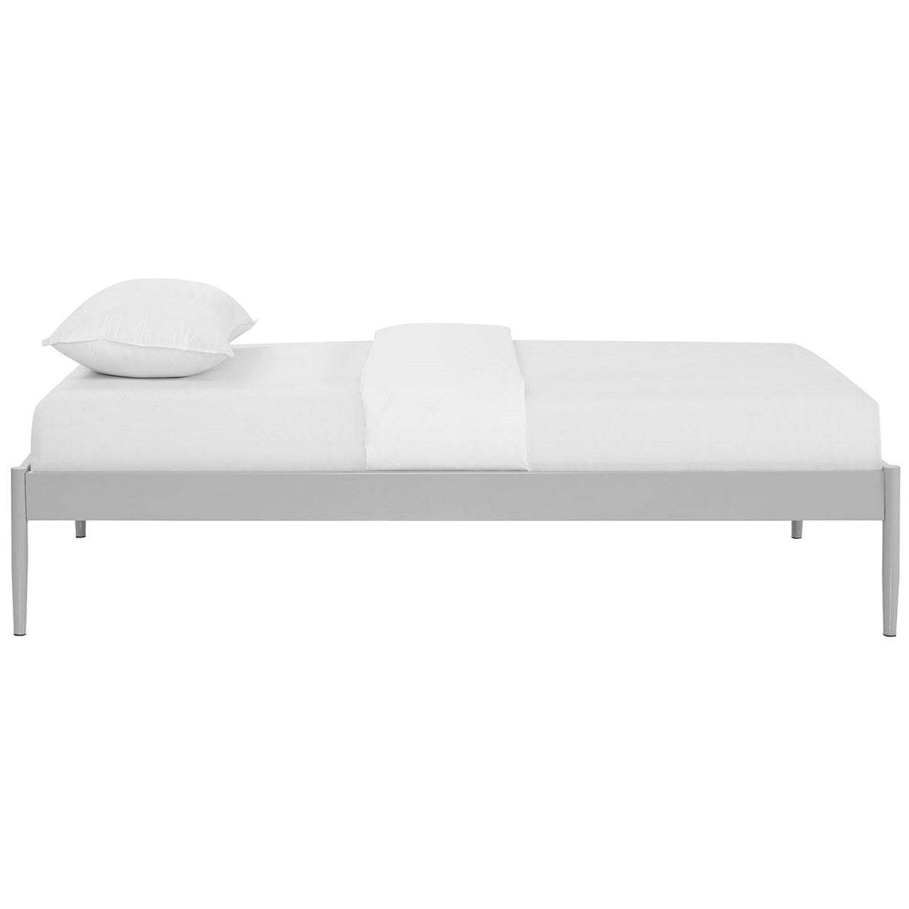 Elsie Twin Bed Frame, Grey, Metal 12374
