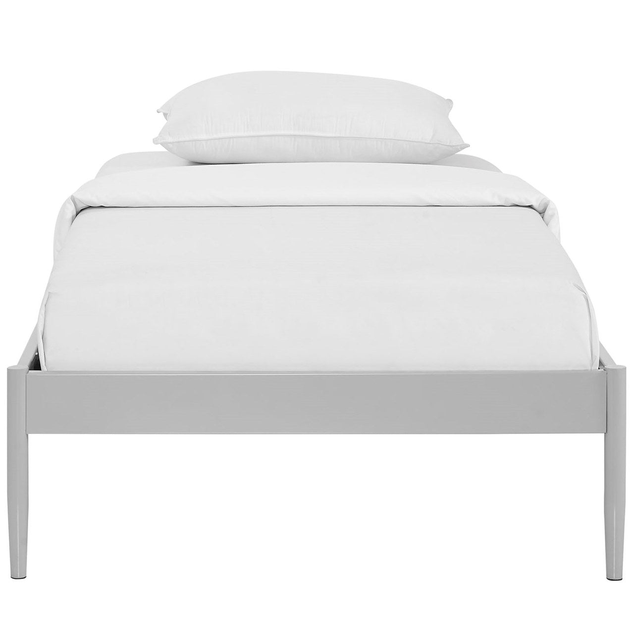 Elsie Twin Bed Frame, Grey, Metal 12374