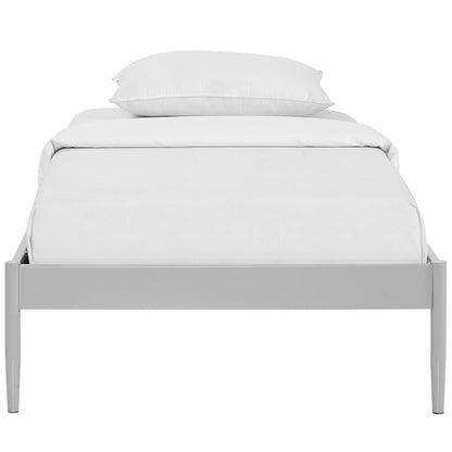 Elsie Twin Bed Frame, Grey, Metal 12374