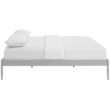 Elsie Queen Bed Frame, Grey, Metal 12380