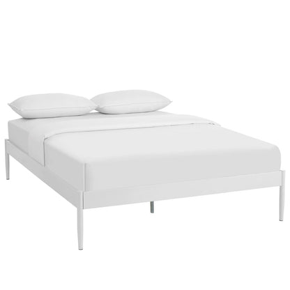 Elsie Queen Bed Frame, White, Metal 12381