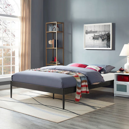 Elsie King Bed Frame, Brown, Metal 12382