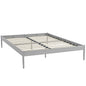 Elsie King Bed Frame, Grey, Metal 12383