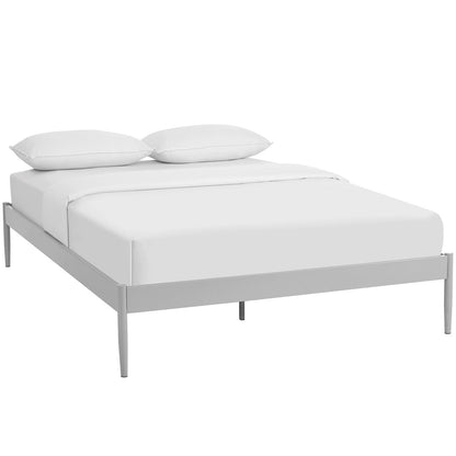 Elsie King Bed Frame, Grey, Metal 12383