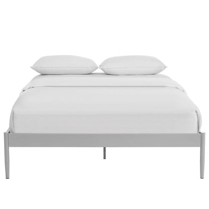 Elsie King Bed Frame, Grey, Metal 12383