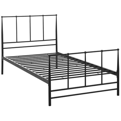 Estate Twin Bed, Brown, Metal 12388