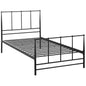 Estate Twin Bed, Brown, Metal 12388