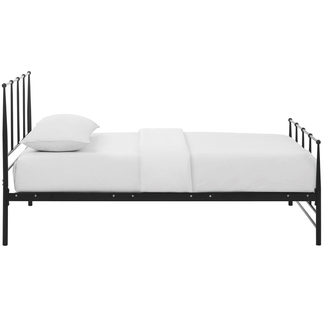 Estate Twin Bed, Brown, Metal 12388