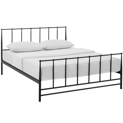 Estate King Bed, Brown, Metal 12397