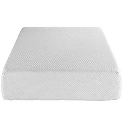 Aveline 10" Twin Mattress, White, Fabric 12417