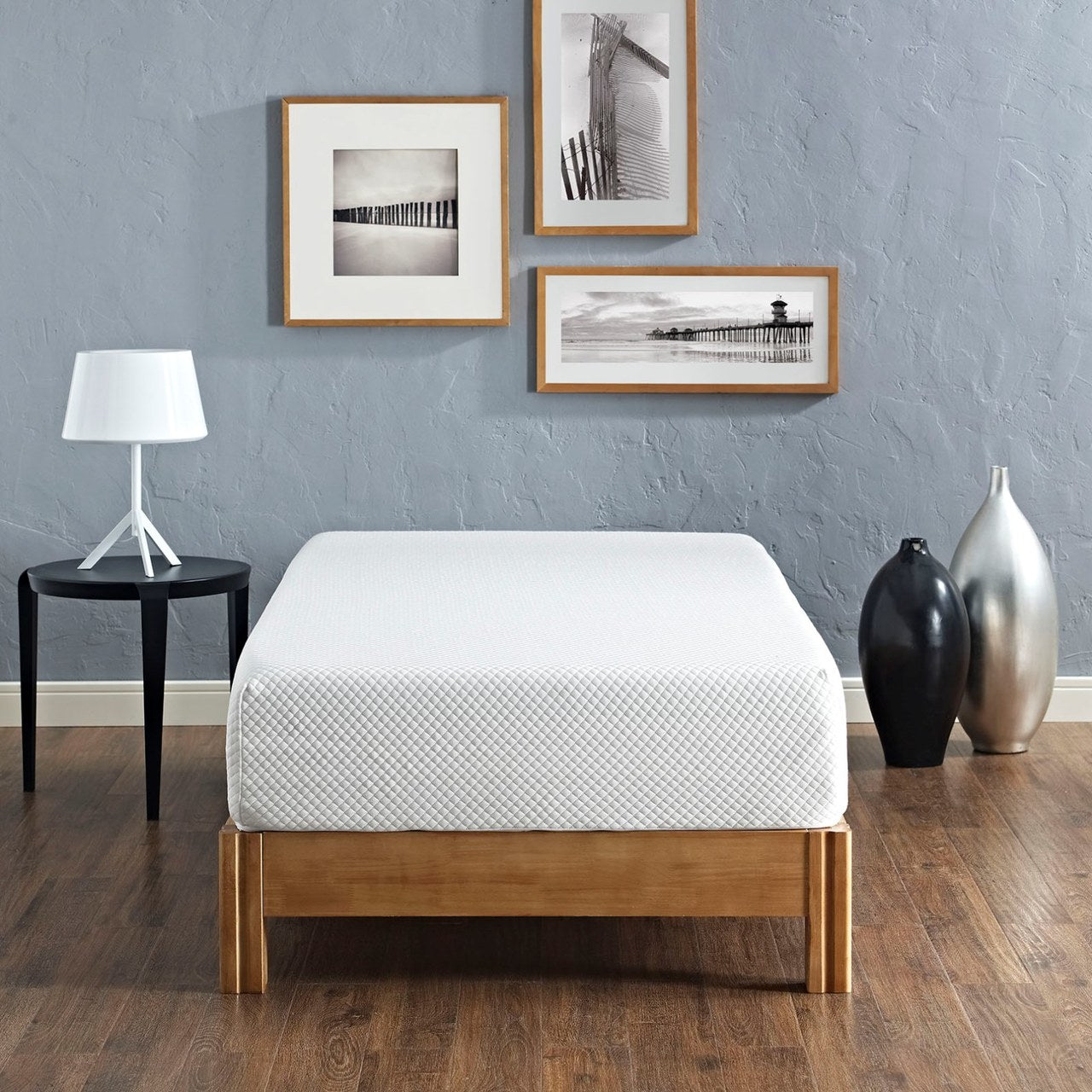 Aveline 10" Twin Mattress, White, Fabric 12417
