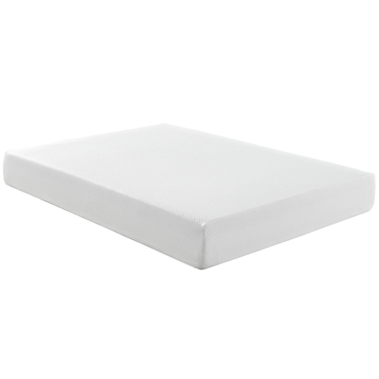 Aveline 10" King Mattress, White, Fabric 12419