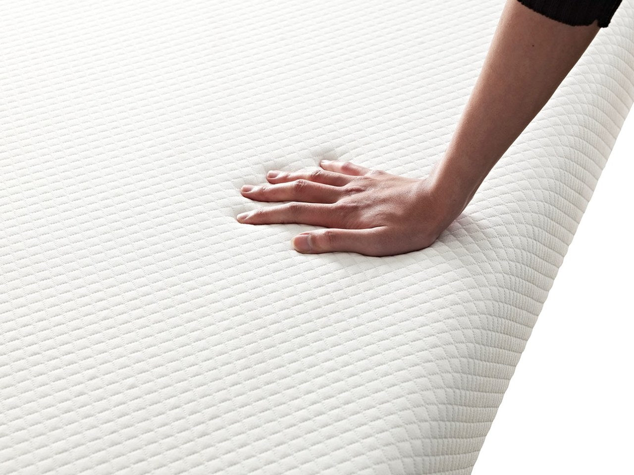 Aveline 6" King Mattress, White, Fabric 12421