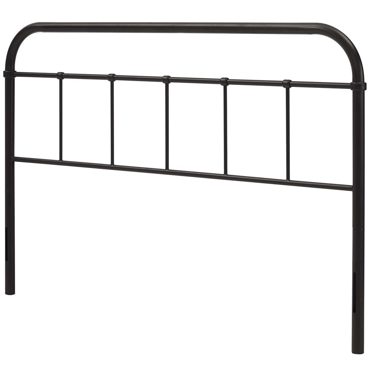 Serena King Steel Headboard, King Size, Metal Steel, Brown, 14402