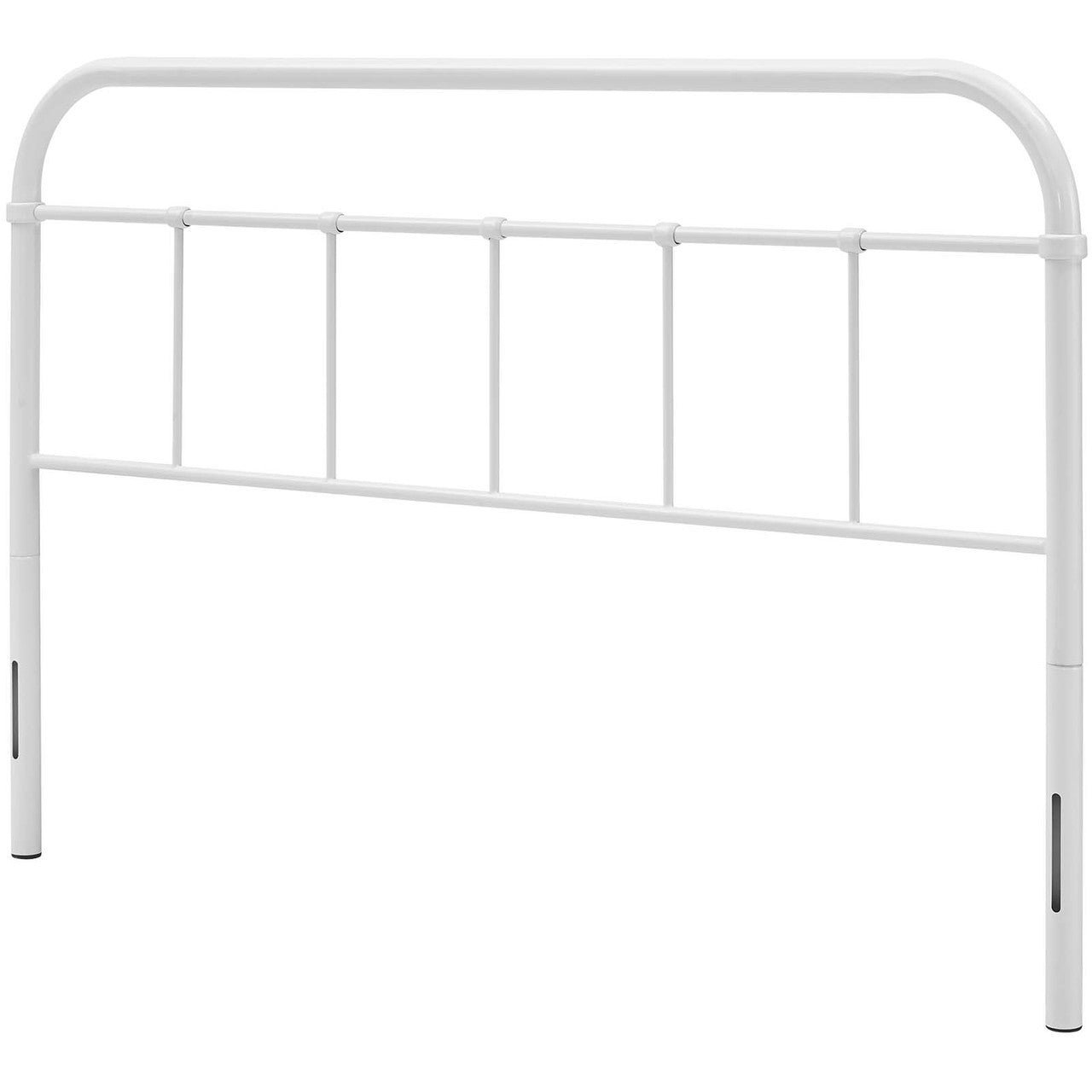 Serena King Steel Headboard, King Size, Metal Steel, White, 14404